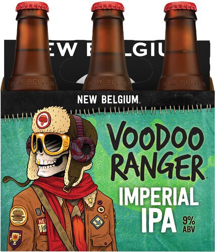 New Belgium Voodoo Ranger Imperial Bottle Warm