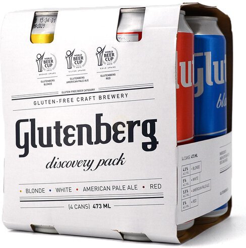 Glutenberg Discovery Pack Can