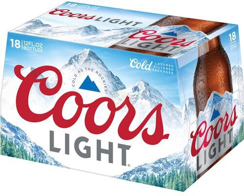 Coors Light Bottle Warm