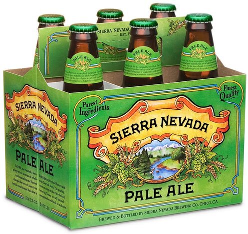 Sierra Nevada Pale Ale Bottle Cold