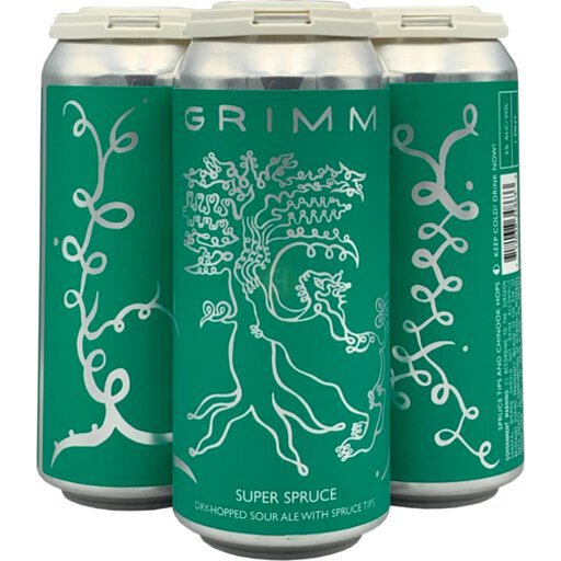 Grimm Super Spruce 16oz Cans 22OZ - Kreston Wine & Spirits