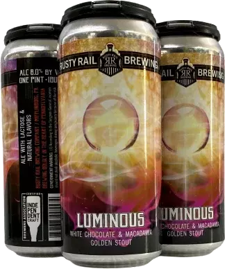 Rusty Rail Luminous Imperial Golden Stout 16oz Cans