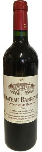 Cuvee Nicolas Barreyre Red Bordeaux