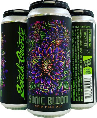 South County Sonic Bloom IPA 16OZ Cans
