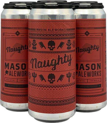 Mason Ale Works Naughty Hot Choocolate 16oz Cans