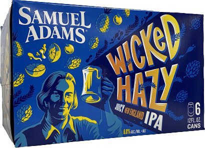 Samuel Adams Wicked Hazy New England IPA 12OZ Cans