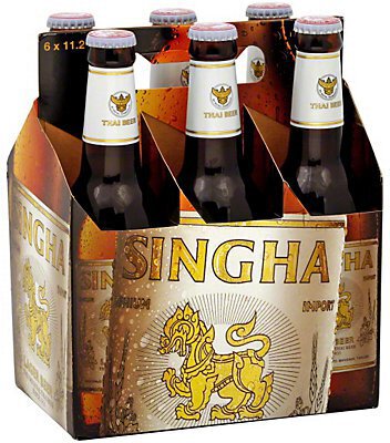 Singha Lager Bottle