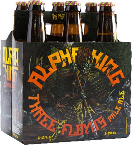 Three Floyd Alpha King Bottle Warm
