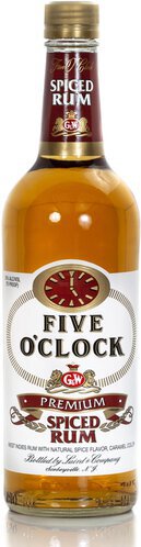 Laid Five O'Clock Spiced Rum