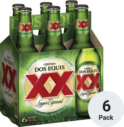 Dos Equis Lager( 6 PK BOTTLES )