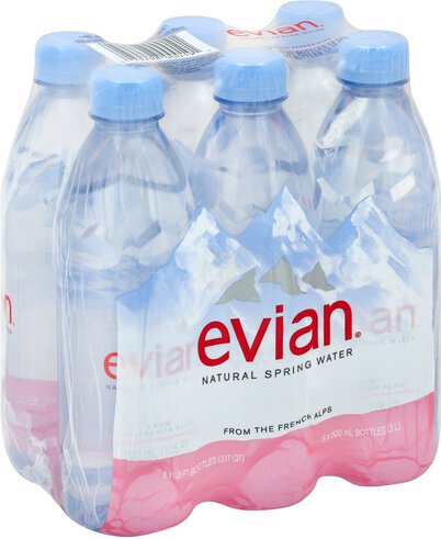 Evian Water 6 Pack