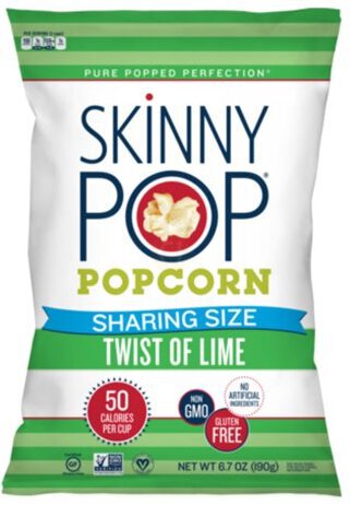 Skinny Pop Popcorn Twist Lime