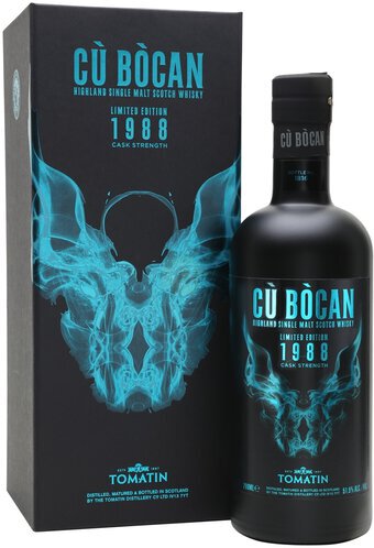 Tomatin CU BOCAN SINGLE MALT SCOTCH WHISKY 1988 LIMITED EDITION CASK STRENGTH 103 PROOF