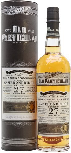 Douglas Laing Old Particular Cameronbridge 27 Year Old Single Grain Scotch Whisky Speyside