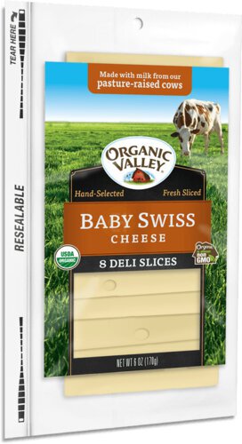 Organic Valley Baby Swiss
