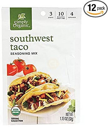 Simply Organic Southwest Taco Seasoning Mix