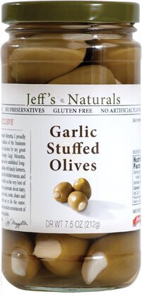Jeff's Garden Olives Garlic Stuffed