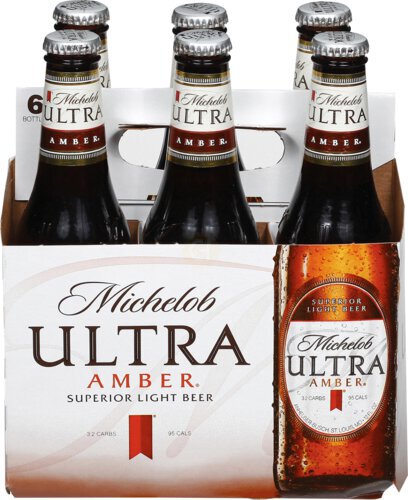Michelob Ultra Amber Bottle Warm