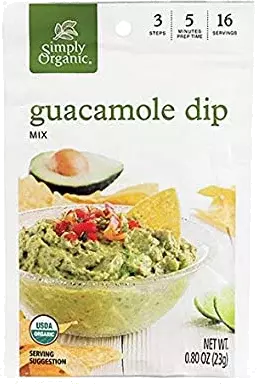 Simply Organic Guacamole Dip Mix