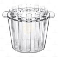 Test Tubes Ice Bucket w/ Shooter Tray - 12 Test Tubes