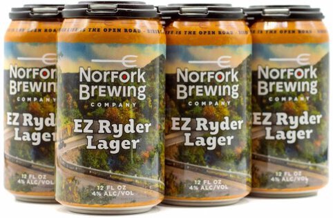 Norfork Brewing Ez Ryder Lager Cans