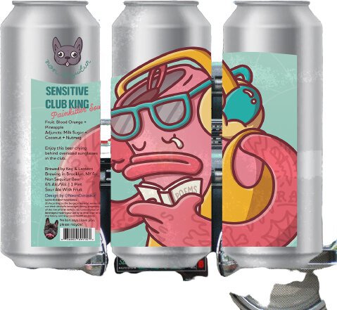 Non Sequitur Sensitive Club King Sour 16