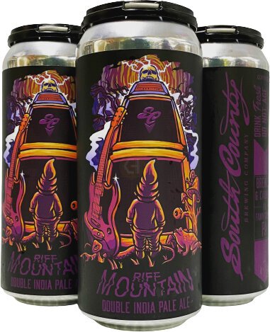 South County Riff Mountain #5 Double IPA 16oz Cans