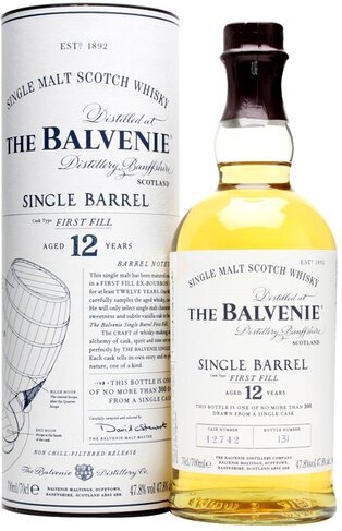 Balvenie 12 Year Old Single Barrel