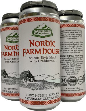 Groenfell Nordic Farmhouse Mead 16oz Cans