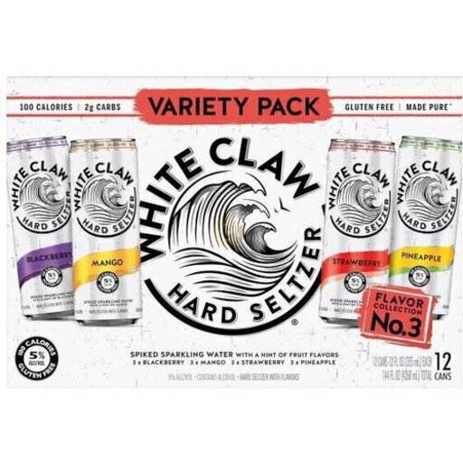 White Claw Variety #3 - Frugal MacDoogal Nashville's Top Liquor