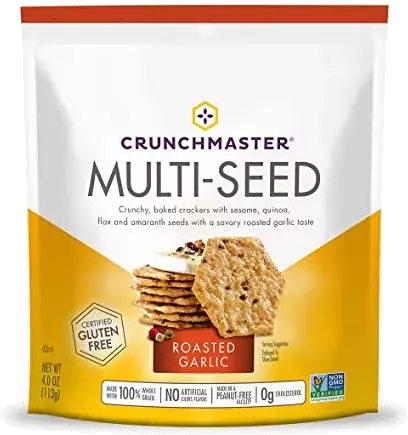 Crunchmaster Roasted Garlic Cracker