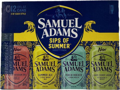 Samuel Adams Sips of Summer Variety 12oz Cans