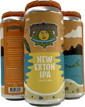 STOLEN SUN NEW EXTON IPA, 16OZ CAN