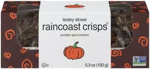 Lesley Stowe Pumpkin Spice Crackers
