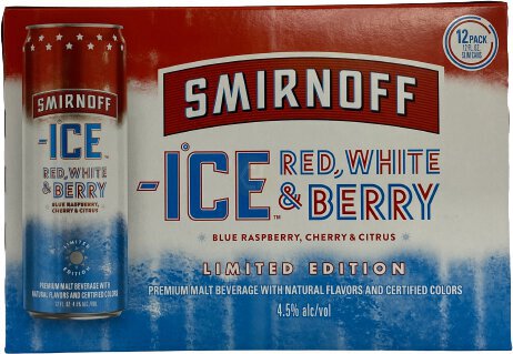 Smirnoff Ice Red White & Berry 12oz Cans