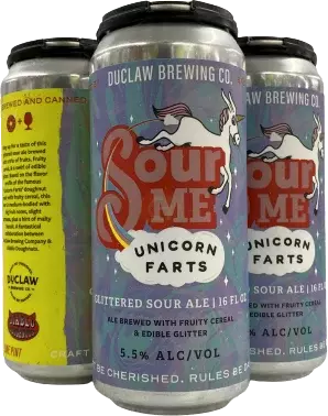 Duclaw Sour Me Unicorn Farts Sour Ale 16oz Cans
