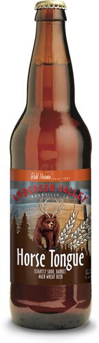 Anderson Valley Horse Tongue Barrel Aged Wheat Ale