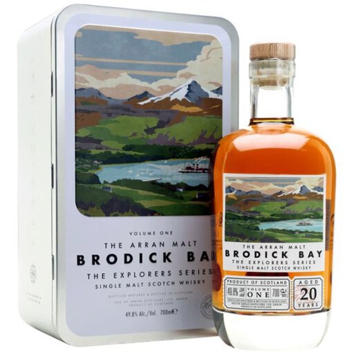 Arran The Explorers Series Volume 1 Brodick Bay 20 Year Old Whisky