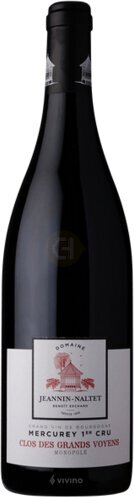 Domaine Jeannin Naltet Mercurey 1er Cru Clos Des Grands Voyens Burgundy France