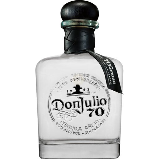 Don Julio 70 Tequila Añejo 700ml Don Julio 70th Anniversary Crystal Anejo Tequila - Cappys