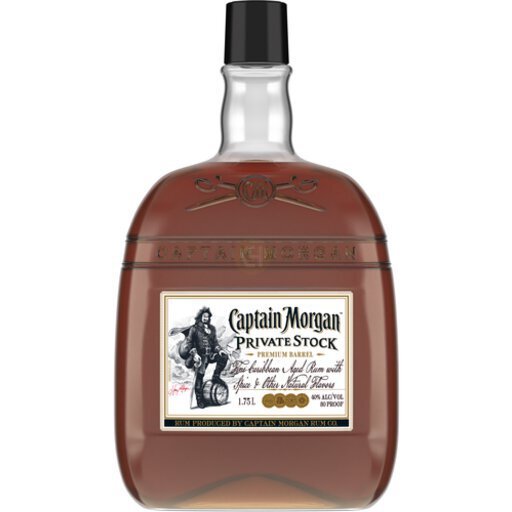 Captain Morgan Private Stock Black Rum 1L - Markay's Wine