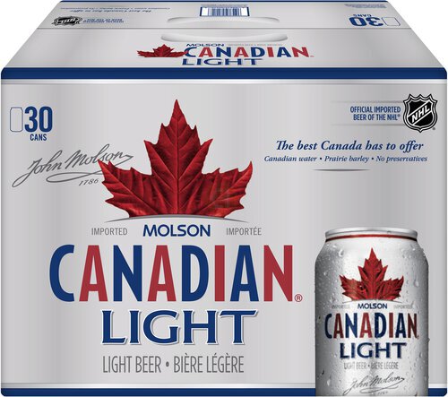 Molson Canadian Light Can