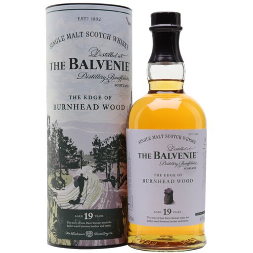 (値下げ)BALVENIE 19年 EDGE OF BURNHEAD WOOD The Balvenie Stories The Edge Of Burnhead Wood 19 Year Old Single