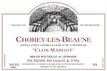 Domaine Dubois Bernard Chorey Les Beaune Clos Margot