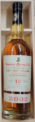 Alexander Murray Glen Moray 12 Year Single Malt Scotch Whisky 56.7%
