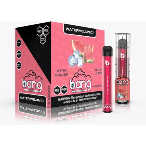 Bang Xl Disposable Vape 600 Puffs 6% WATERMELON ICE