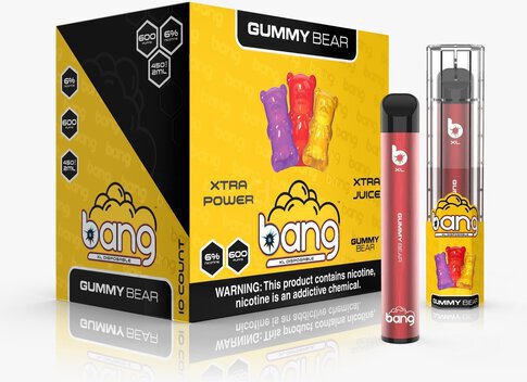 Bang Xl GUMMY BEAR Disposable Vape 600 Puffs 6%