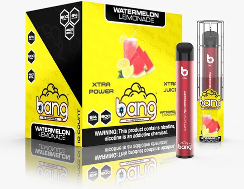 Bang Xl Disposable Vape 600 Puffs 6% WATERMELON LEMONADE