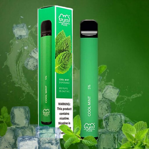 Puff Plus Cool Mint Disposable Vape