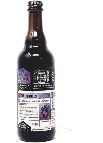 Logic Arcane Rituals English Style Barleywine Bottle